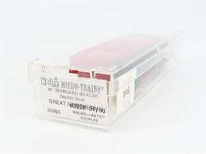 N Scale Kadee Micro-Trains MTL 23060 GN Great Northern 40' Box Car #3208