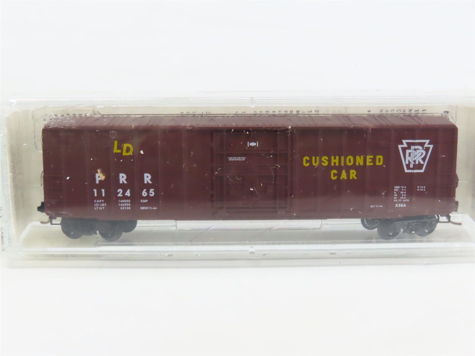 N Kadee Micro-Trains MTL 27170 PRR Pennsylvania 50' Plug Door Box Car #112465