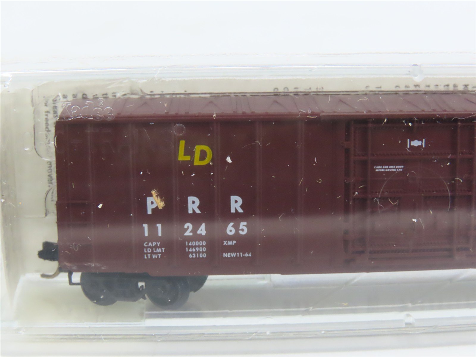 N Kadee Micro-Trains MTL 27170 PRR Pennsylvania 50' Plug Door Box Car #112465