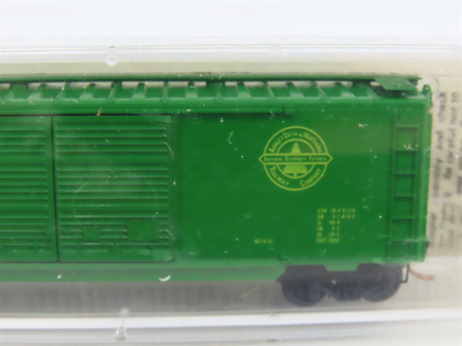 N Kadee Micro-Trains MTL 23010 AD&N Ashley Drew & Northern 40' Box Car #2415