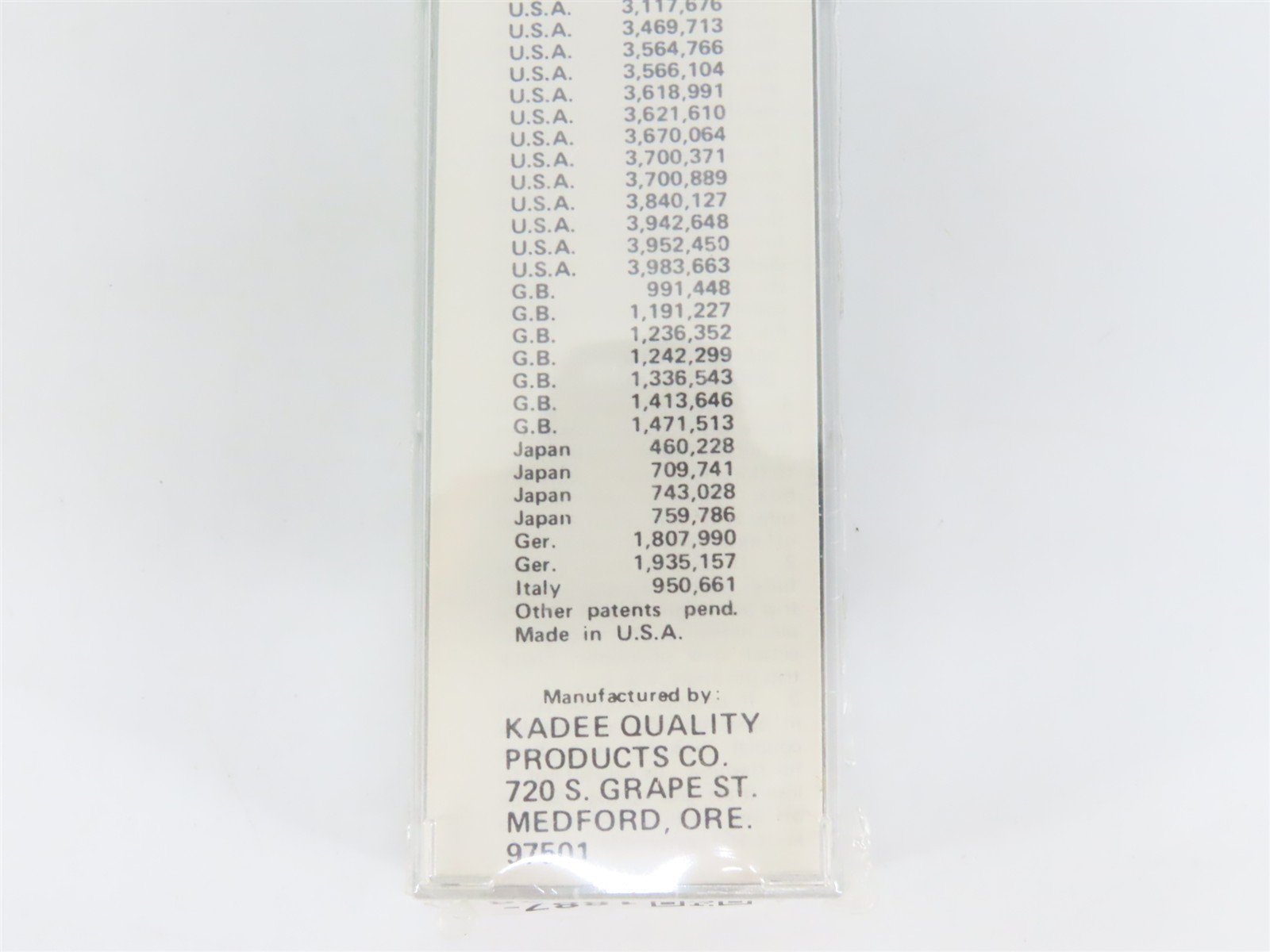 N Kadee Micro-Trains MTL 23010 AD&N Ashley Drew & Northern 40' Box Car #2415