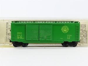 N Kadee Micro-Trains MTL 23010 AD&N Ashley Drew & Northern 40' Box Car #2415
