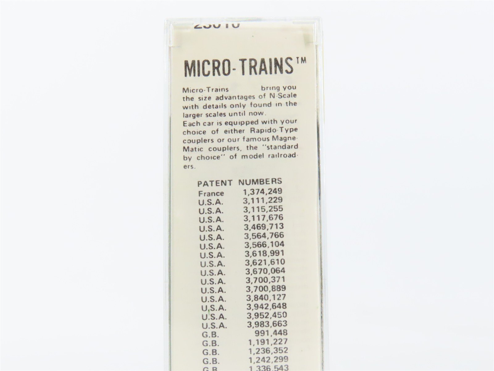 N Kadee Micro-Trains MTL 23010 AD&N Ashley Drew & Northern 40' Box Car #2415