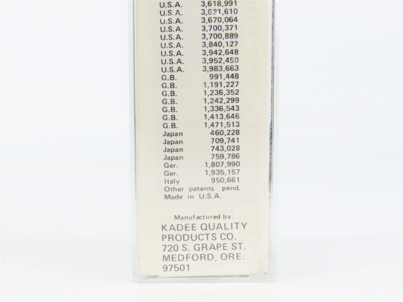 N Kadee Micro-Trains MTL 23010 AD&N Ashley Drew & Northern 40' Box Car #2415