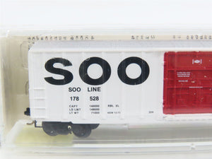 N Scale Kadee Micro-Trains MTL 27120 SOO Line Colormark 50' Box Car #178528