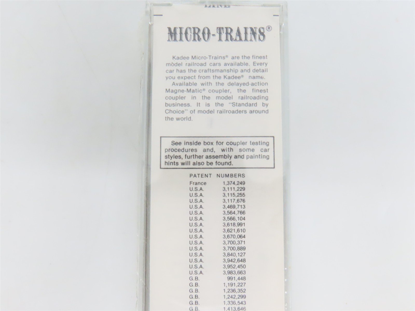 N Scale Kadee Micro-Trains MTL 27120 SOO Line Colormark 50' Box Car #178528