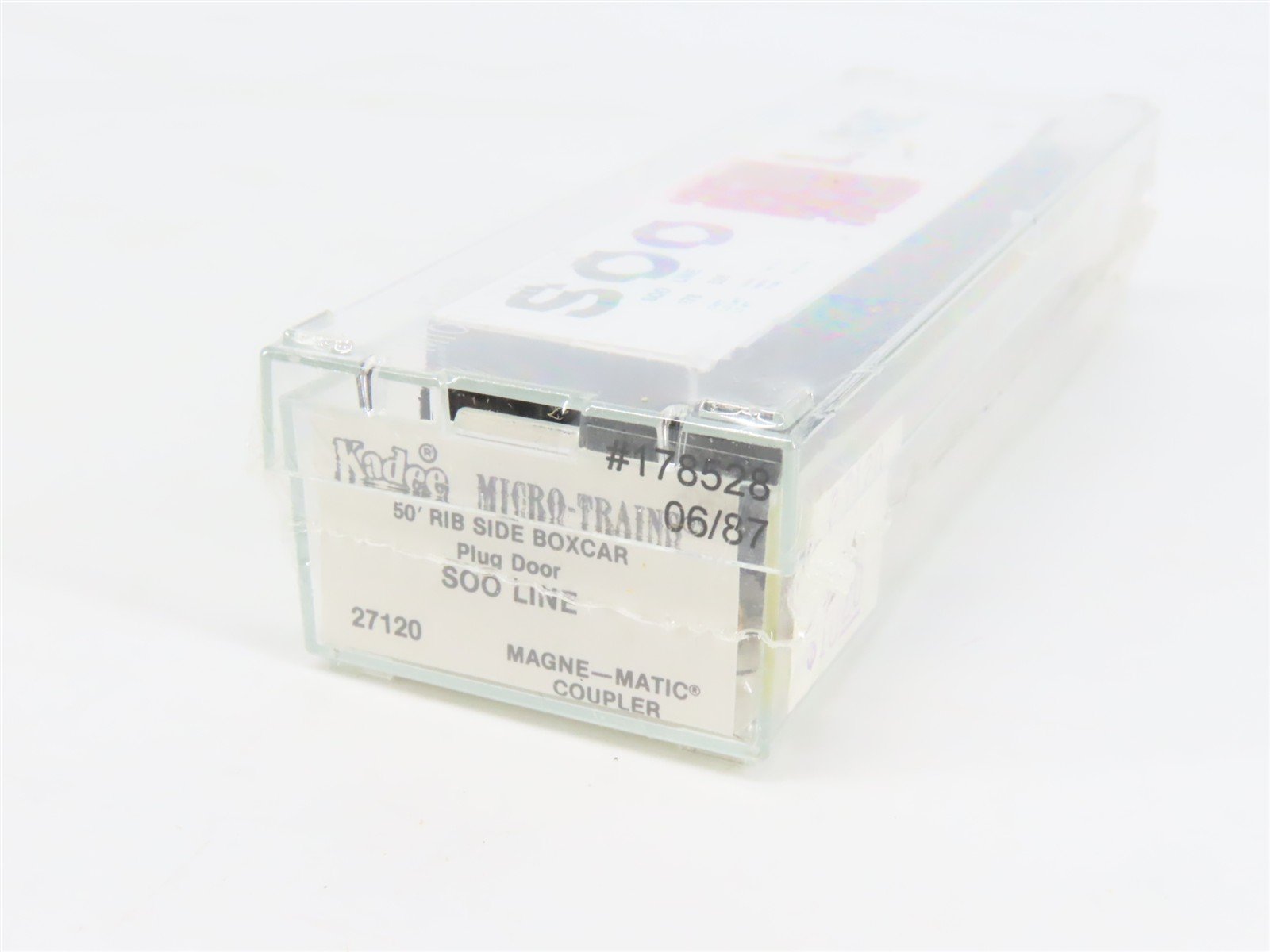 N Scale Kadee Micro-Trains MTL 27120 SOO Line Colormark 50' Box Car #178528