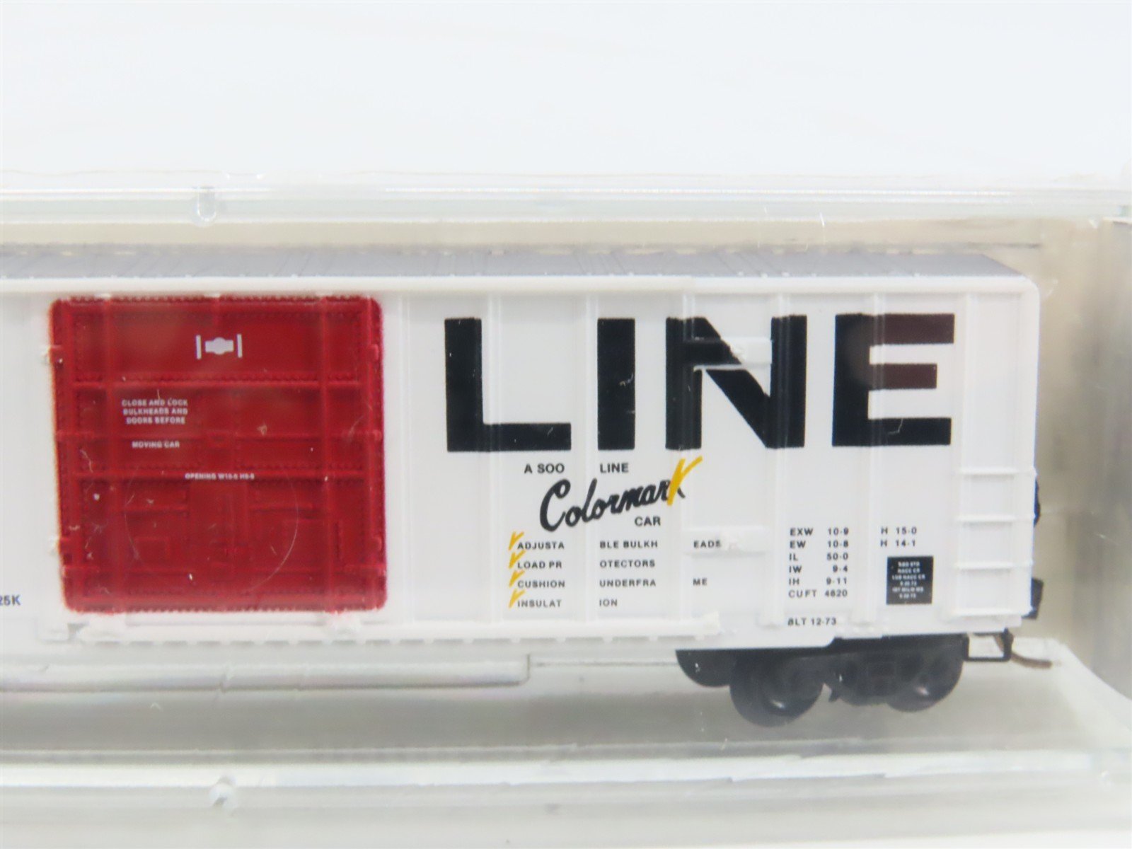 N Scale Kadee Micro-Trains MTL 27120 SOO Line Colormark 50' Box Car #178528