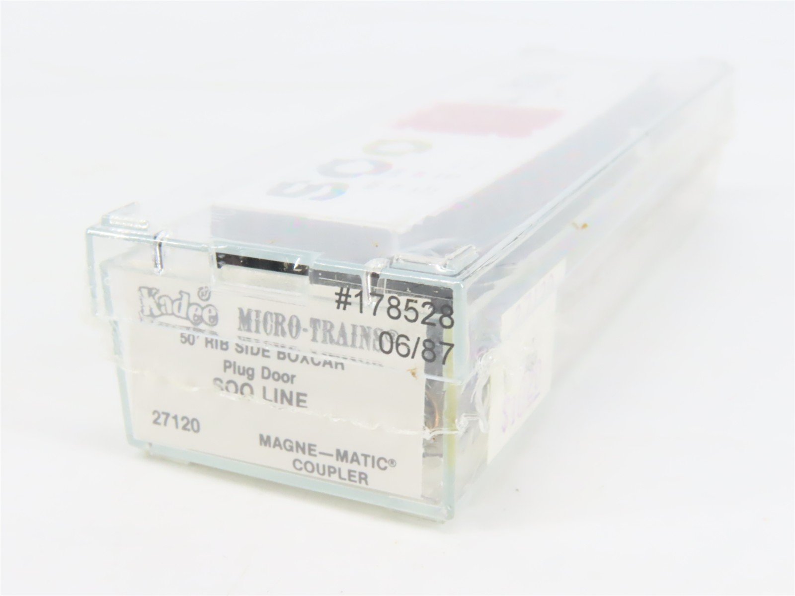 N Scale Kadee Micro-Trains MTL 27120 SOO Line Colormark 50' Box Car #178528