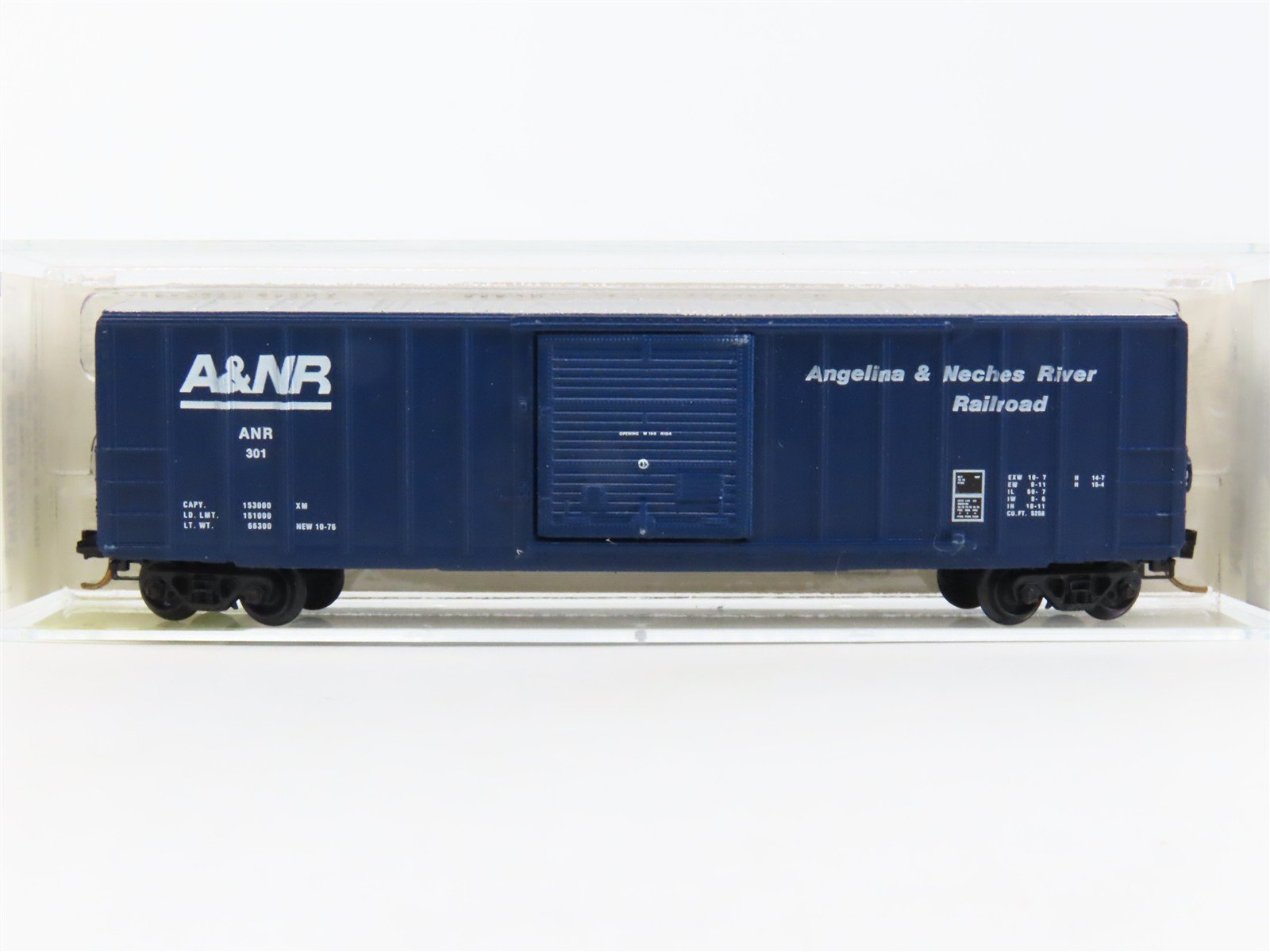 N Scale Kadee Micro-Trains MTL 25150 A&NR Angelina & Neches River 50' Boxcar 301
