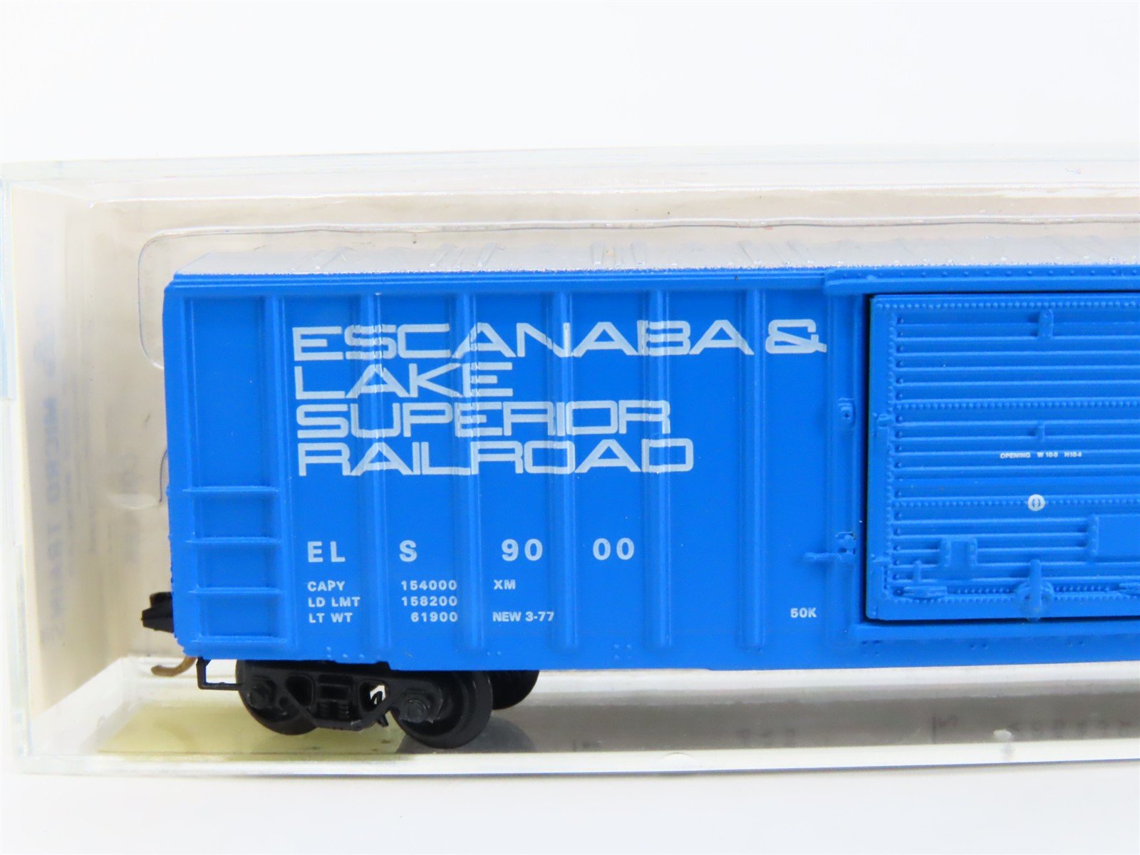 N Kadee Micro-Trains MTL 25130 ELS Escanaba & Lake Superior 50' Box Car #9000