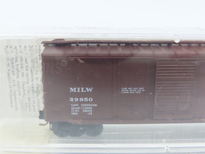 N Scale Kadee Micro-Trains MTL 22180 MILW Milwaukee Road 40' Box Car #29950