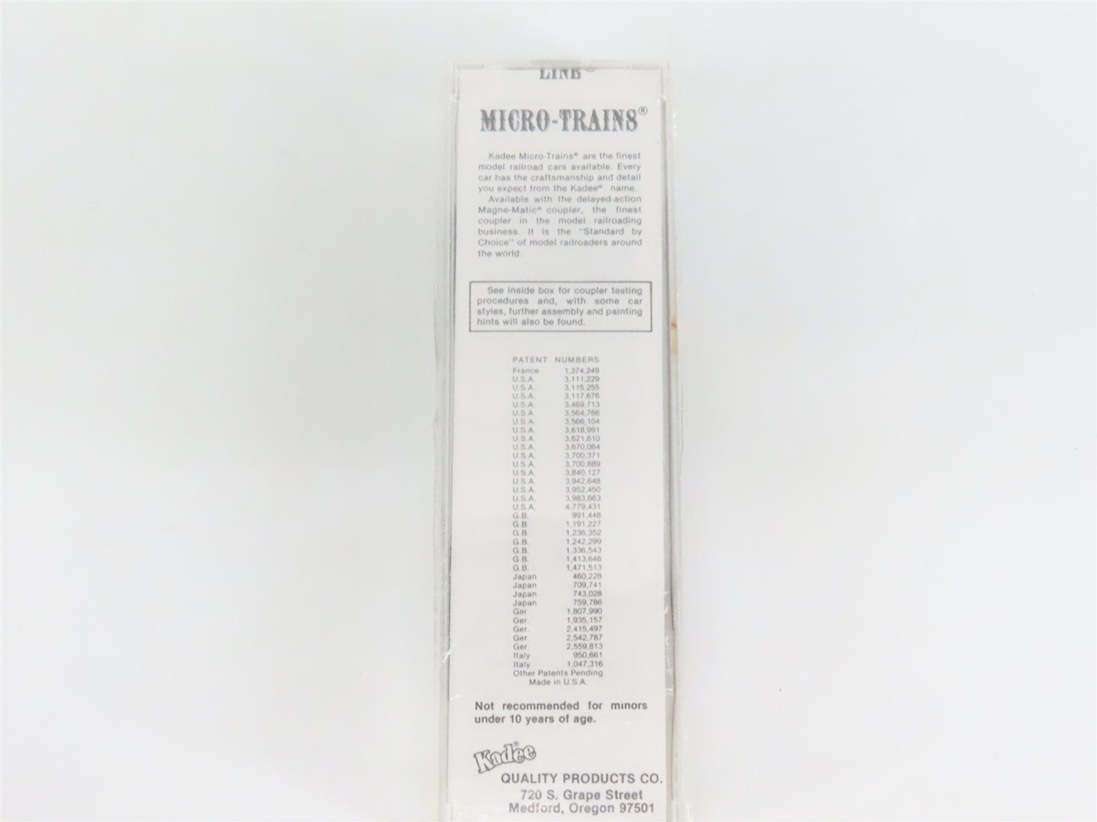 N Scale Kadee Micro-Trains MTL 22180 MILW Milwaukee Road 40' Box Car #29950