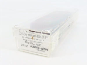 N Scale Kadee Micro-Trains MTL 22180 MILW Milwaukee Road 40' Box Car #29950