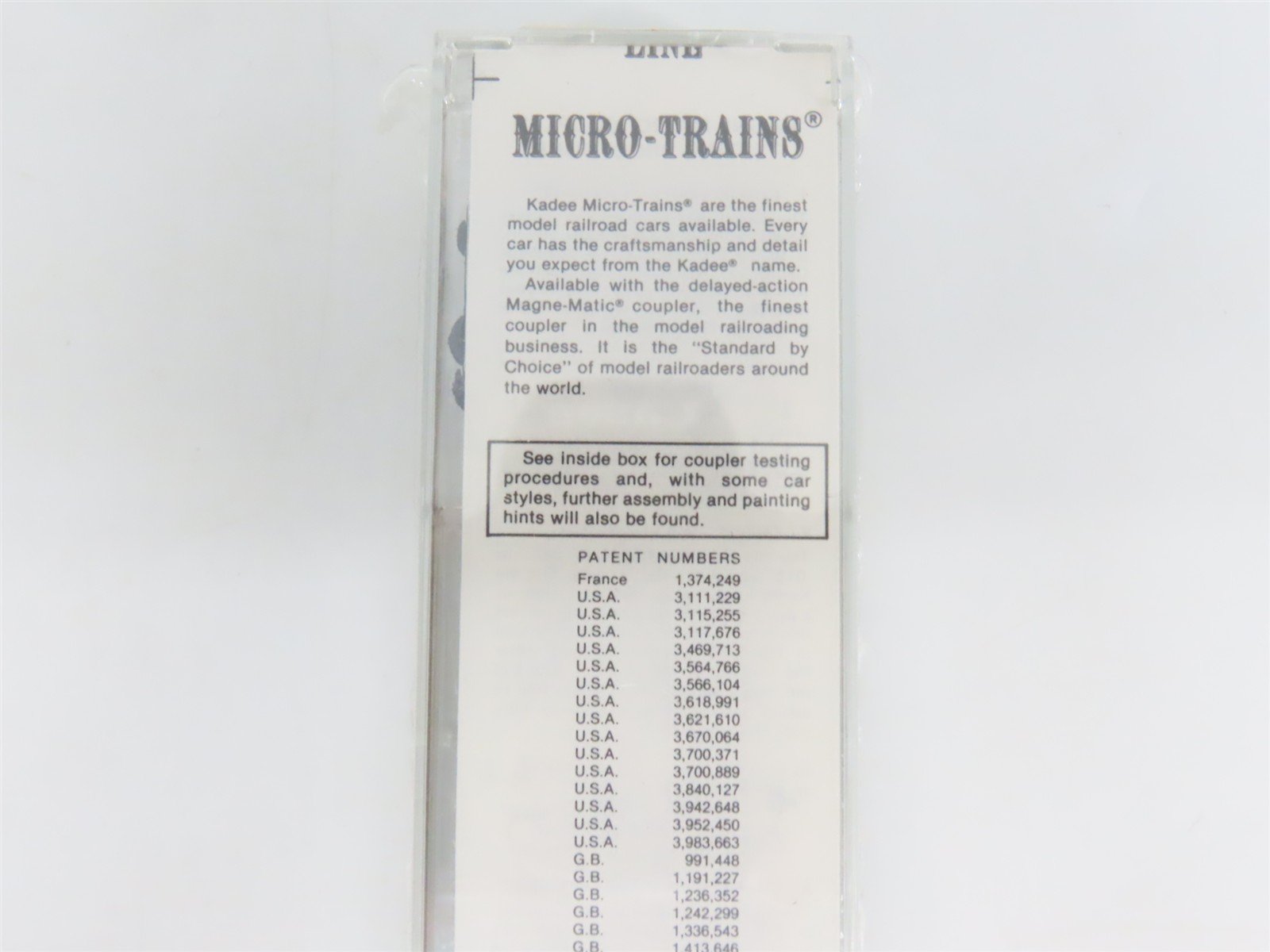 N Scale Kadee Micro-Trains MTL 25450 VSO Valdosta Southern 50' Box Car #6246