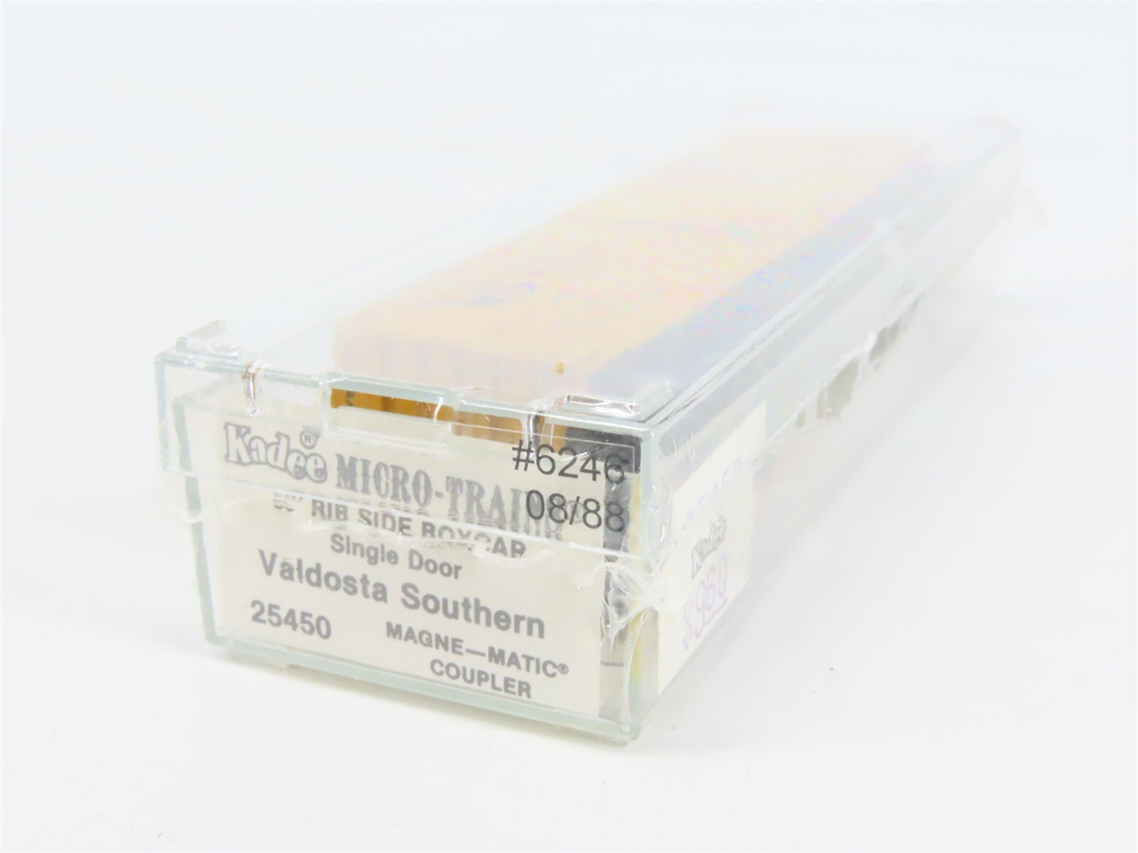 N Scale Kadee Micro-Trains MTL 25450 VSO Valdosta Southern 50' Box Car #6246