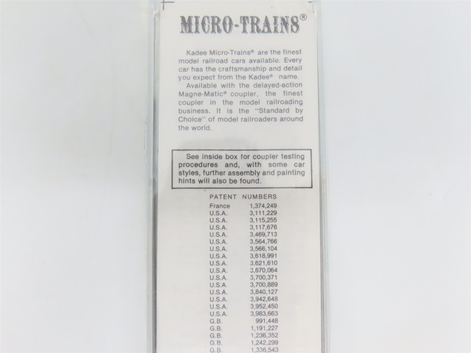 N Kadee Micro-Trains MTL 22050 UP Union Pacific 