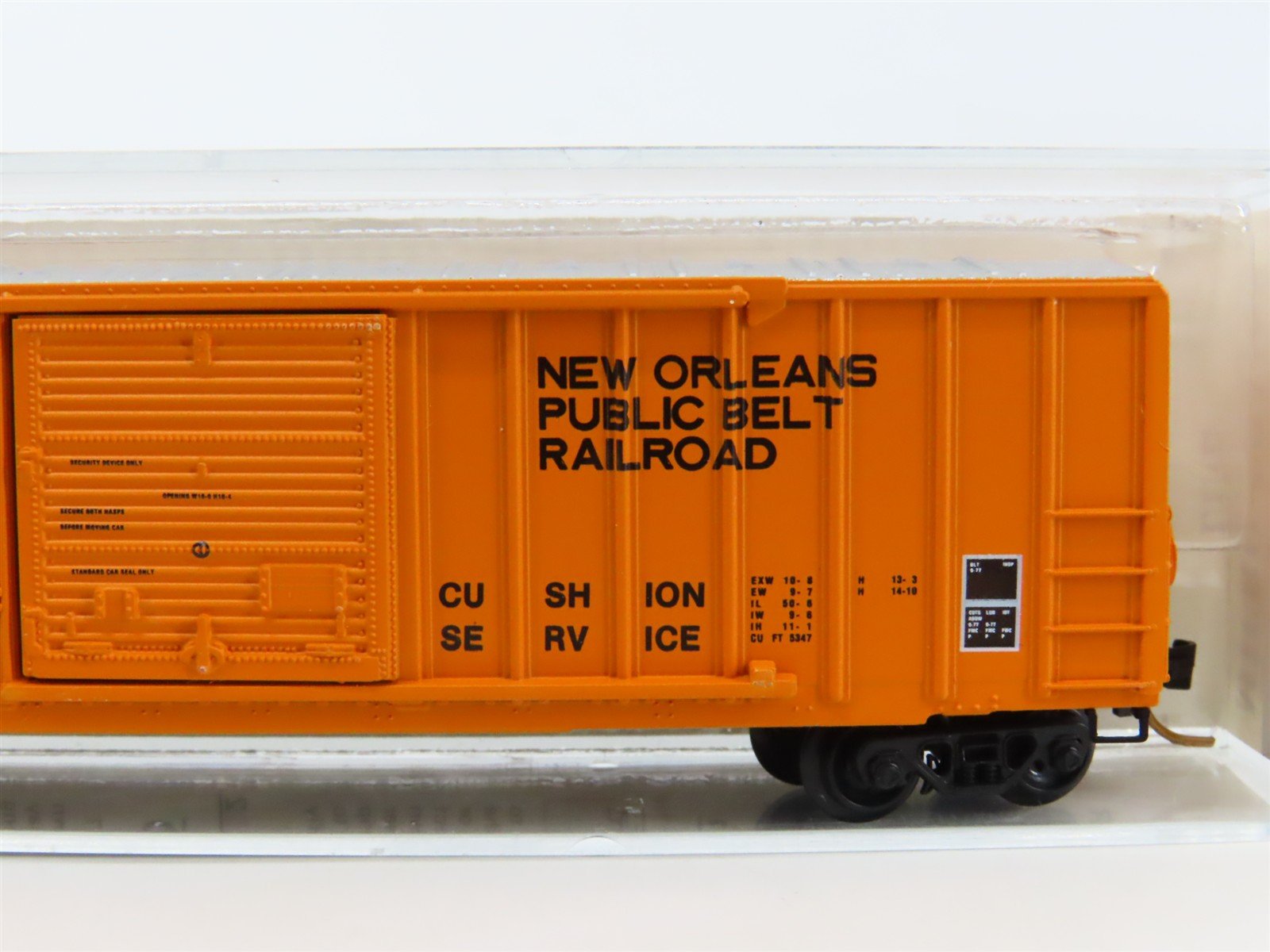 N Kadee Micro-Trains MTL 25110 NOPB New Orleans Publix Belt 50' Box Car #3985