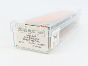 N Kadee Micro-Trains MTL 25110 NOPB New Orleans Publix Belt 50' Box Car #3985