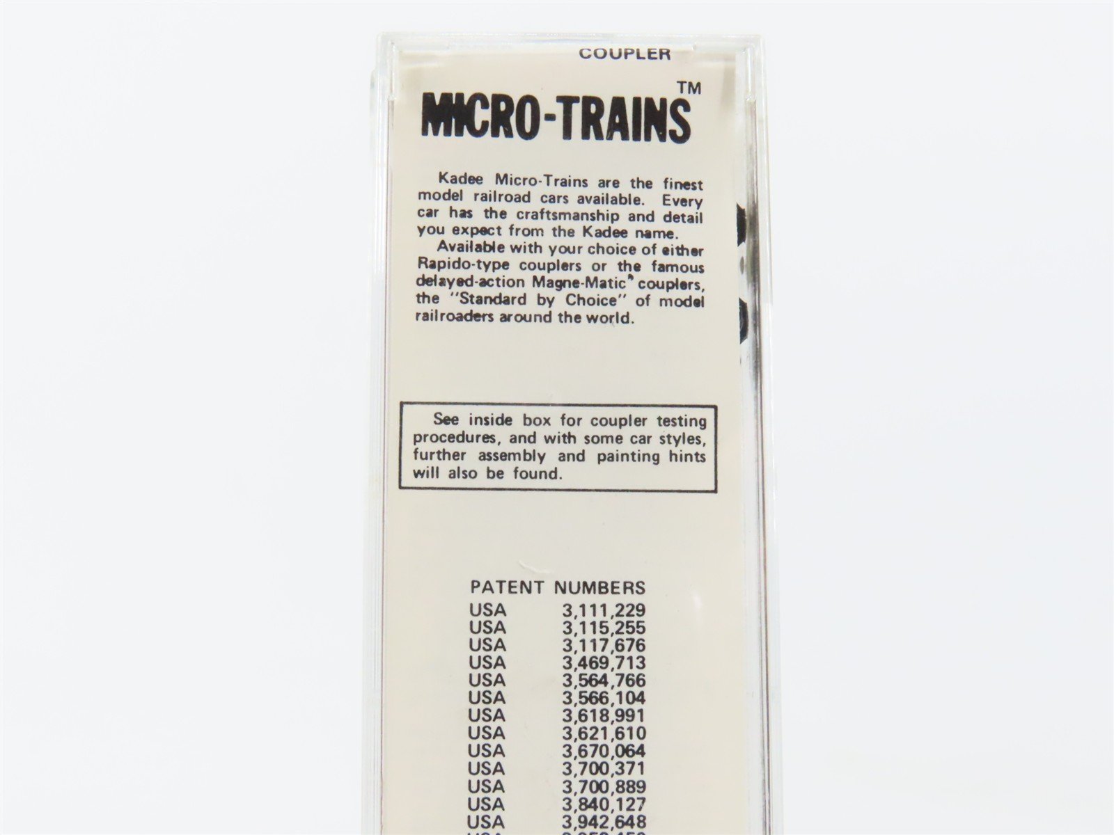 N Scale Kadee Micro-Trains MTL 25090 RV Rahway Valley 50' Rib Side Box Car #1014