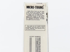 N Scale Kadee Micro-Trains MTL 25090 RV Rahway Valley 50' Rib Side Box Car #1014