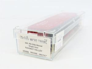 N Scale Kadee Micro-Trains MTL 25090 RV Rahway Valley 50' Rib Side Box Car #1014