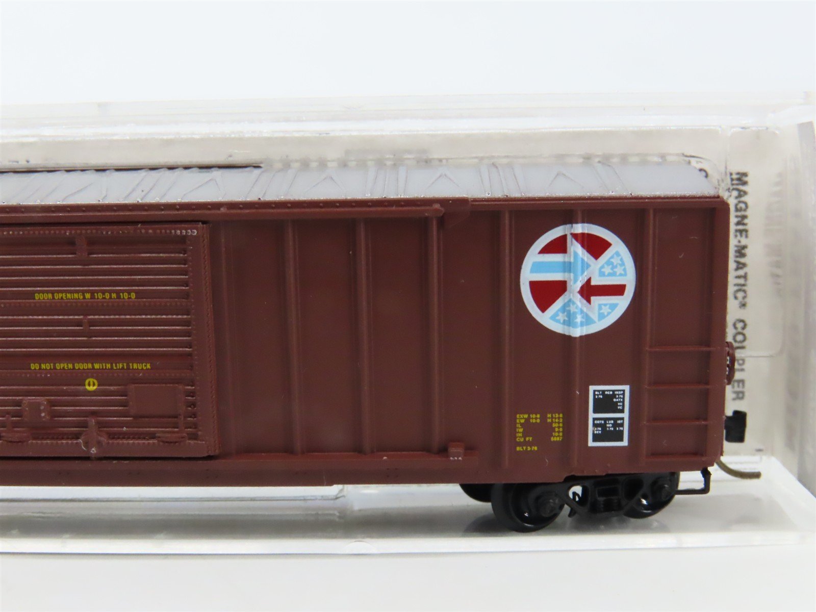 N Scale Kadee Micro-Trains MTL 25480 VC Virginia Central 50' Box Car #9017