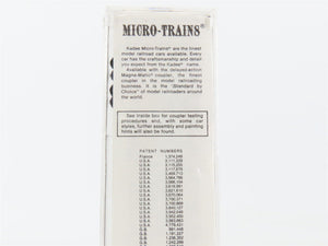 N Scale Kadee Micro-Trains MTL 25480 VC Virginia Central 50' Box Car #9017