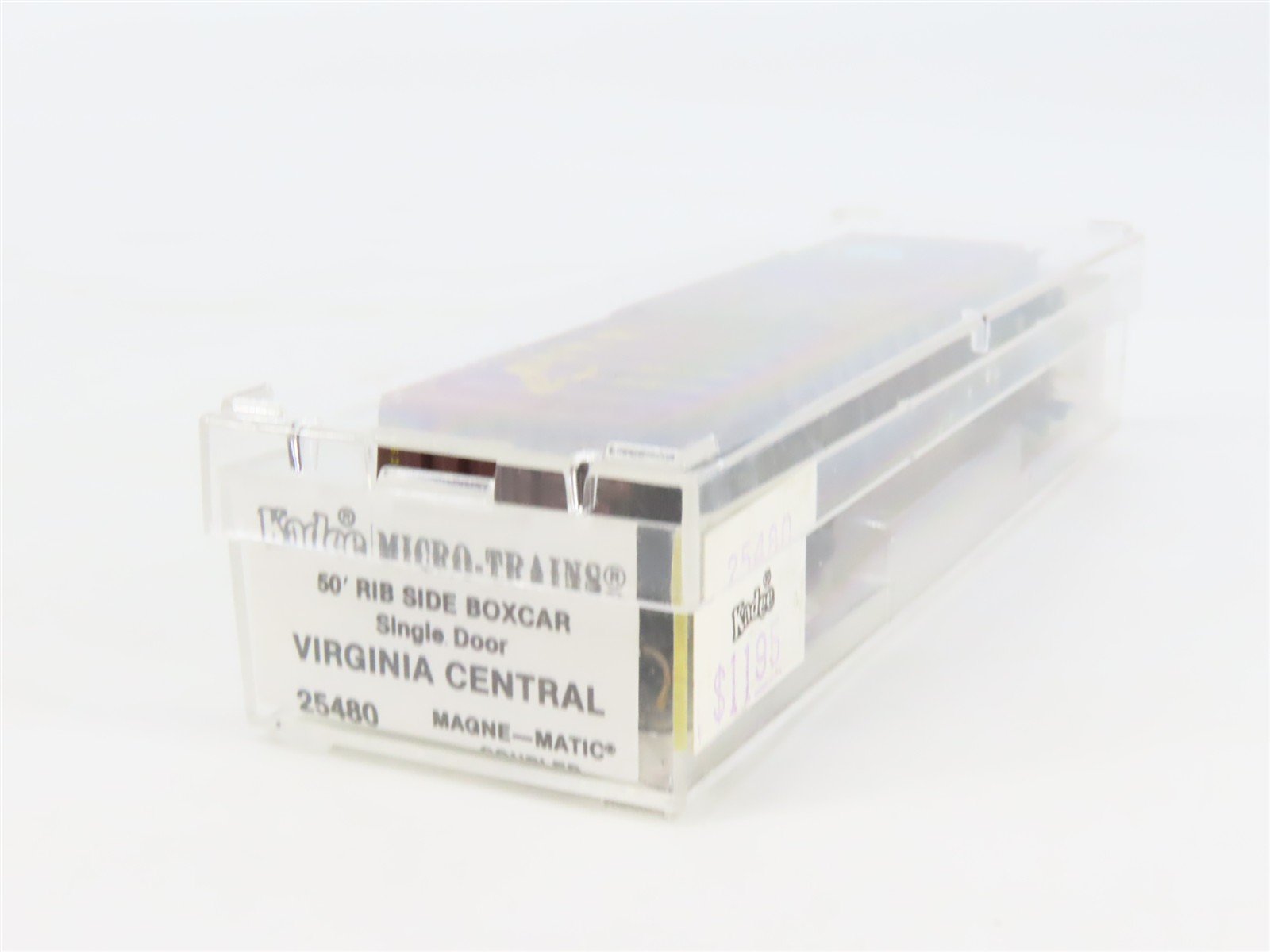 N Scale Kadee Micro-Trains MTL 25480 VC Virginia Central 50' Box Car #9017
