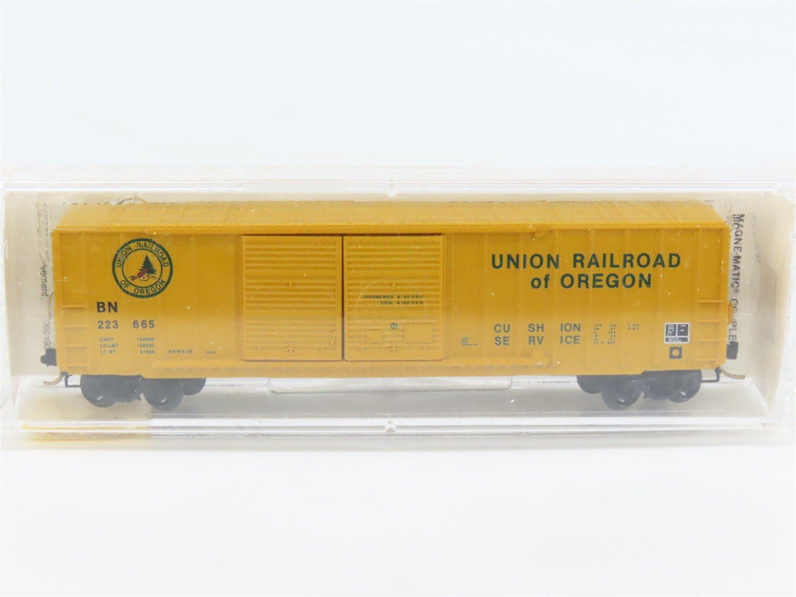 N Scale Micro-Trains MTL 30170 BN Union Railroad of Oregon 50' Box Car #223665