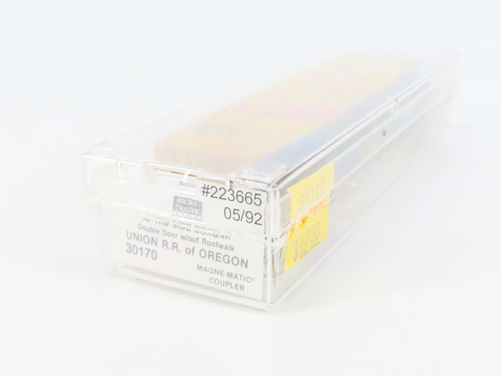 N Scale Micro-Trains MTL 30170 BN Union Railroad of Oregon 50' Box Car #223665