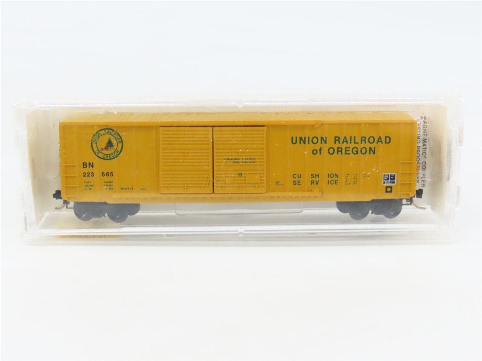 N Scale Micro-Trains MTL 30170 BN Union Railroad of Oregon 50' Box Car #223665