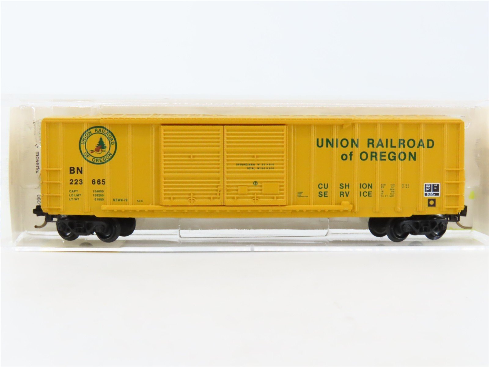 N Scale Micro-Trains MTL 30170 BN Union Railroad of Oregon 50' Box Car #223665