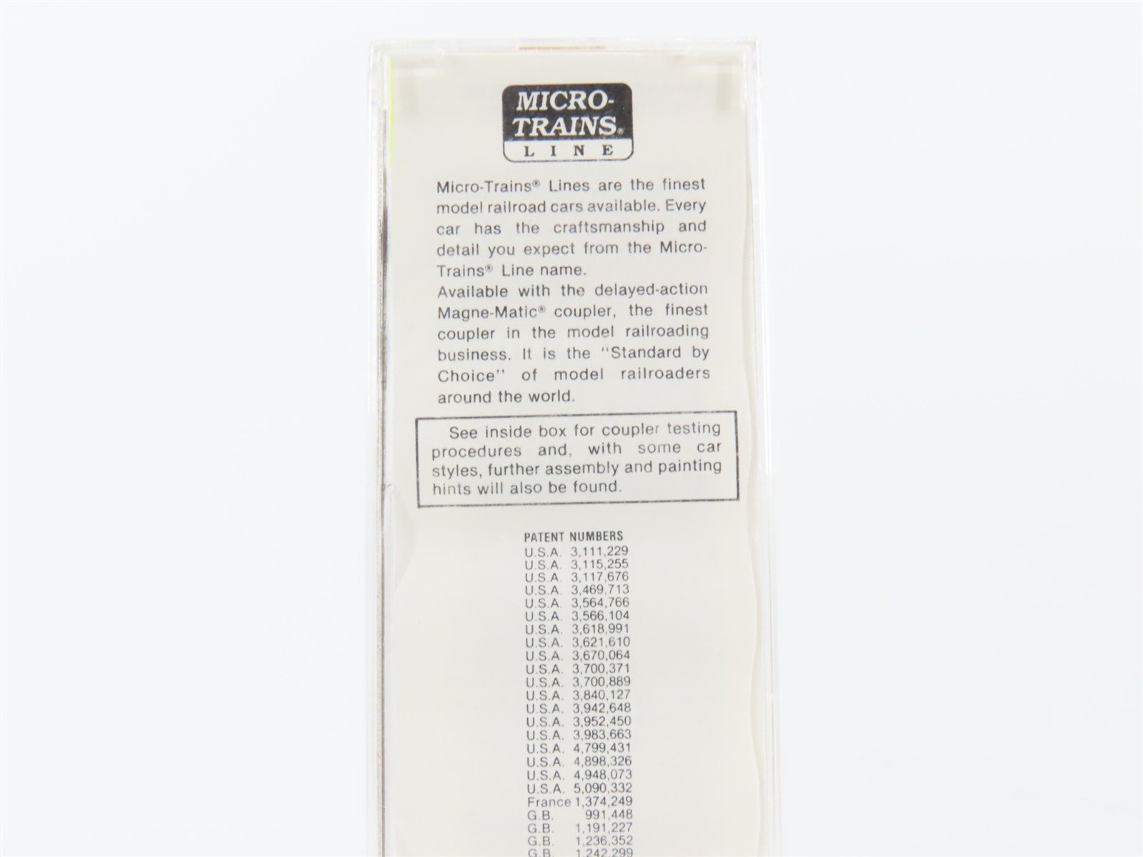 N Scale Micro-Trains MTL 30170 BN Union Railroad of Oregon 50' Box Car #223665