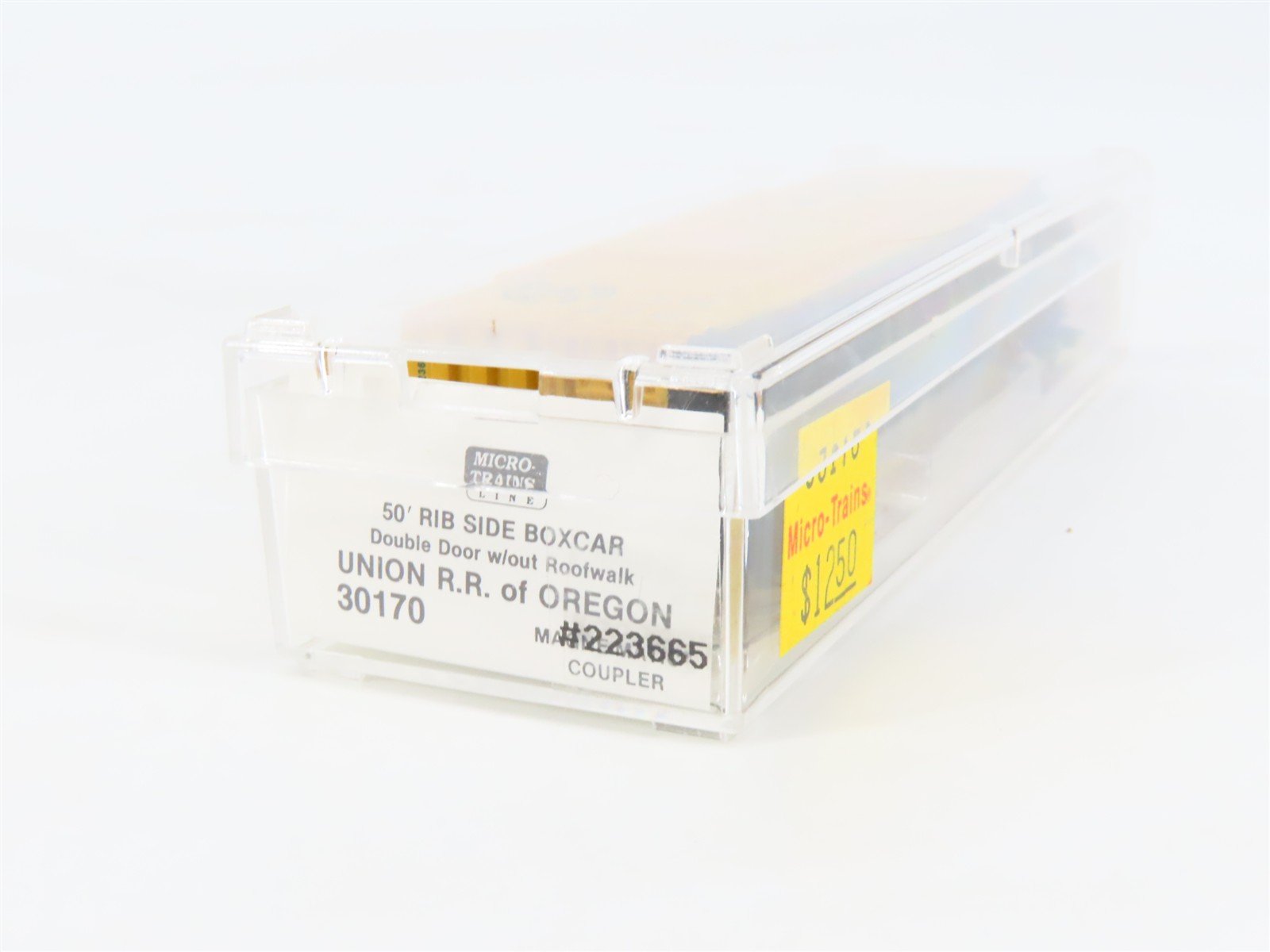 N Scale Micro-Trains MTL 30170 BN Union Railroad of Oregon 50' Box Car #223665