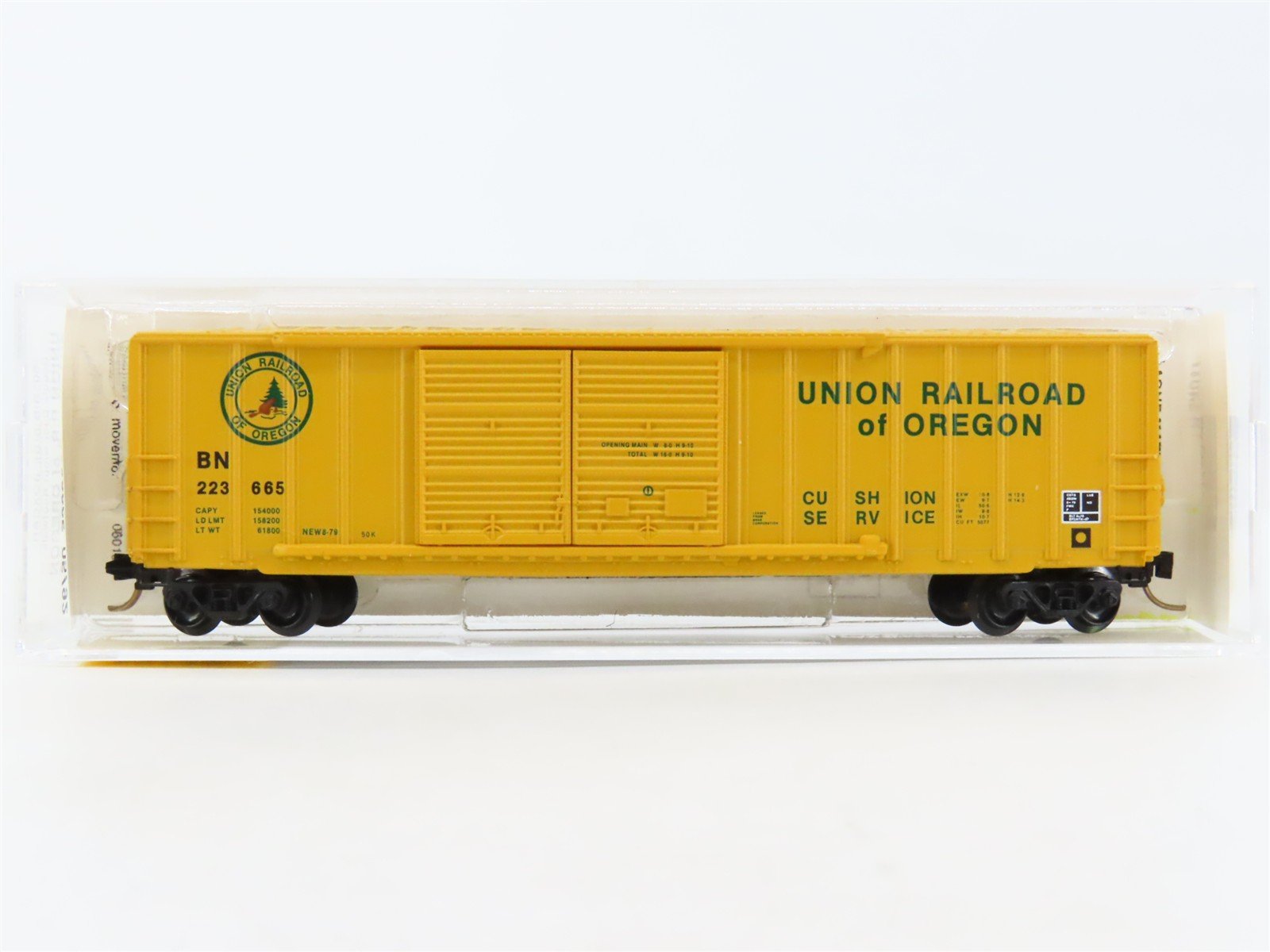 N Scale Micro-Trains MTL 30170 BN Union Railroad of Oregon 50' Box Car #223665