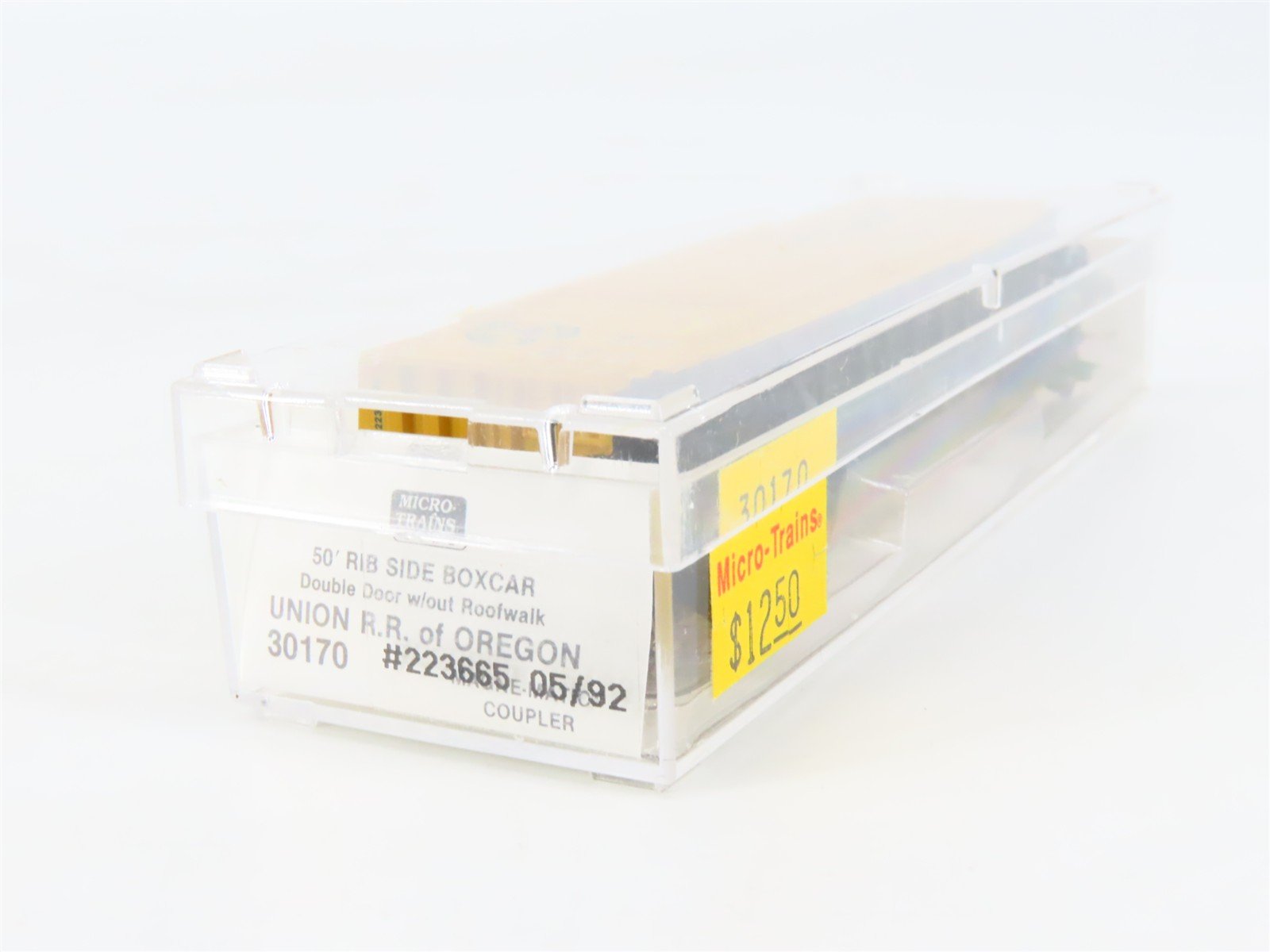 N Scale Micro-Trains MTL 30170 BN Union Railroad of Oregon 50' Box Car #223665