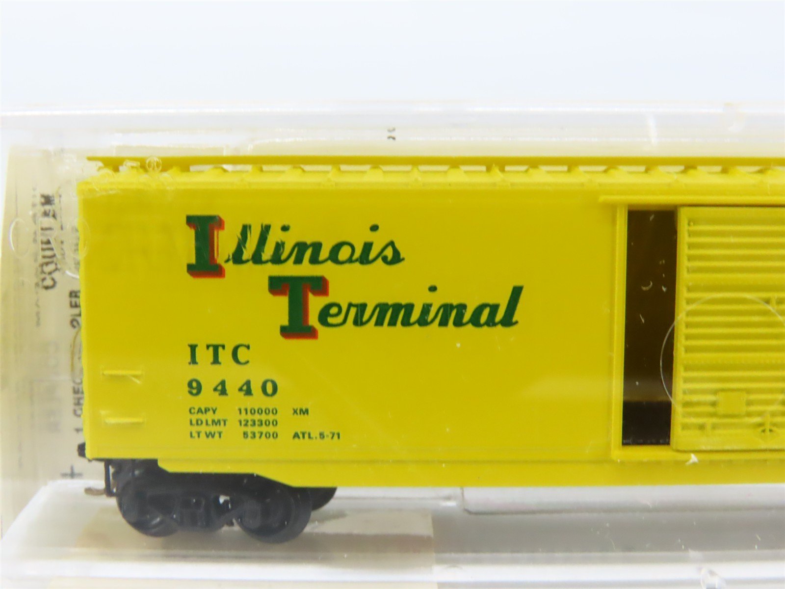 N Scale Micro-Trains MTL 31010 ITC Illinois Terminal 50' Box Car #9440