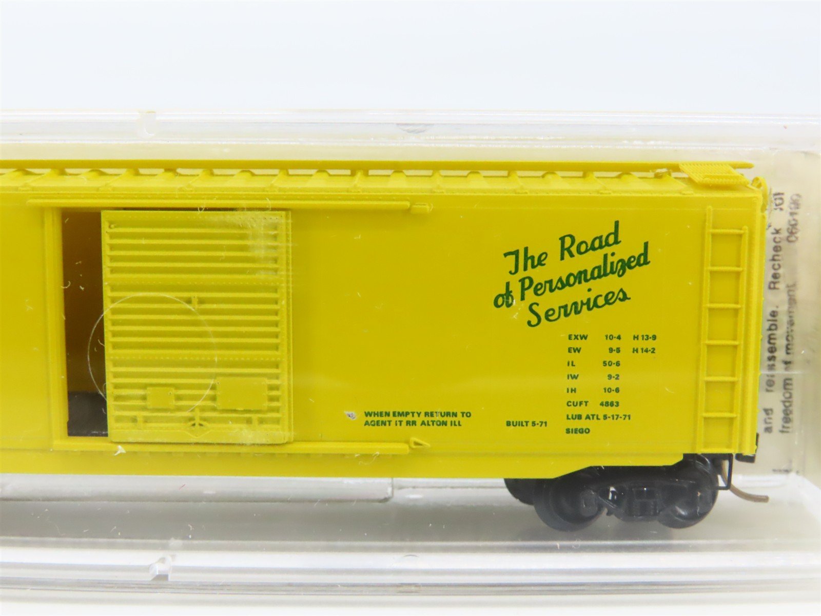 N Scale Micro-Trains MTL 31010 ITC Illinois Terminal 50' Box Car #9440