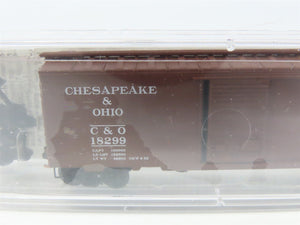 N Scale Micro-Trains MTL 20440 C&O Chesapeake & Ohio Progress 40' Box Car #18299