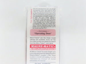 N Scale Micro-Trains MTL 20440 C&O Chesapeake & Ohio Progress 40' Box Car #18299