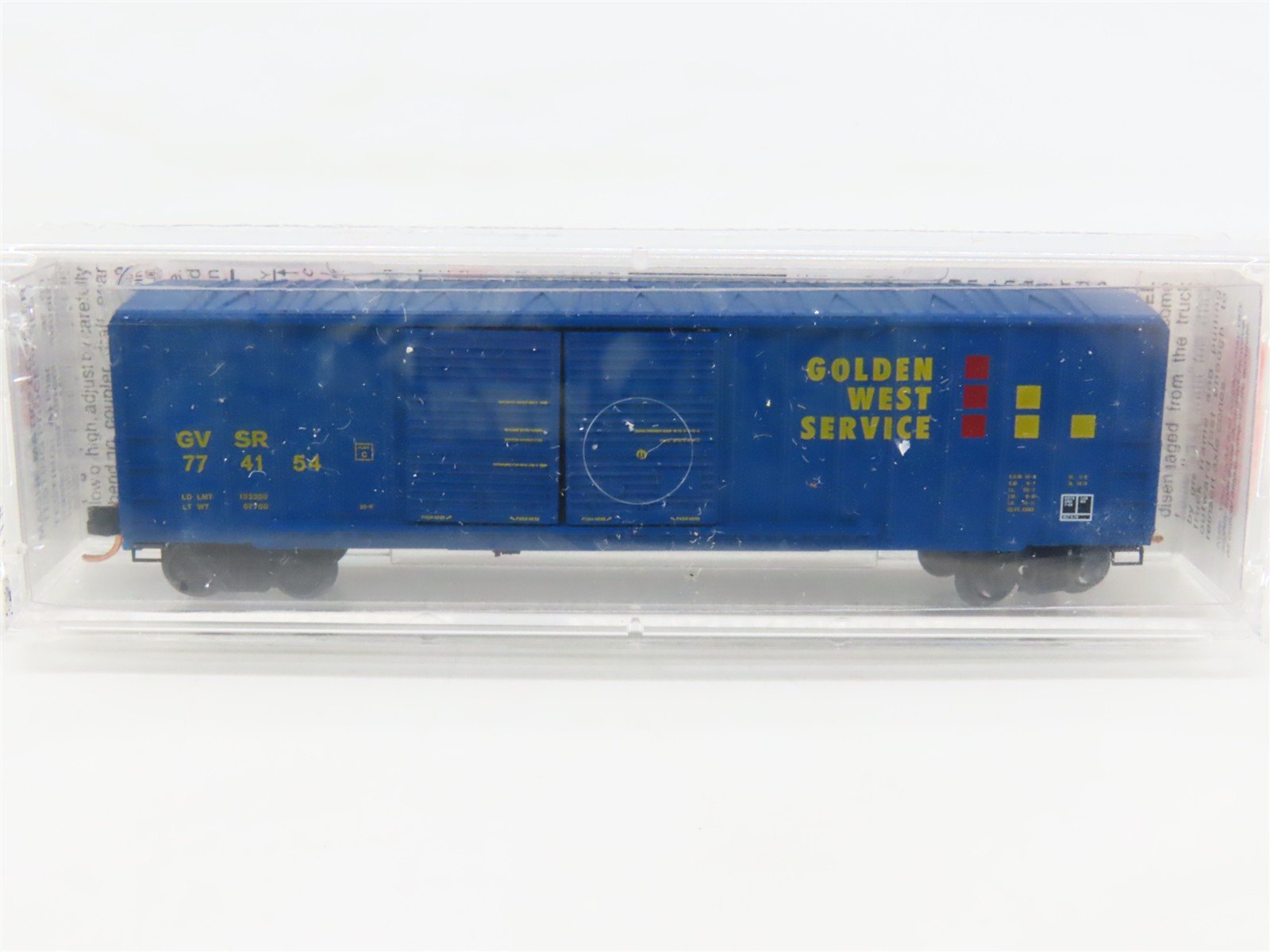 N Scale Micro-Trains MTL 30190 GVSR Golden West Service 50' Box Car #774154