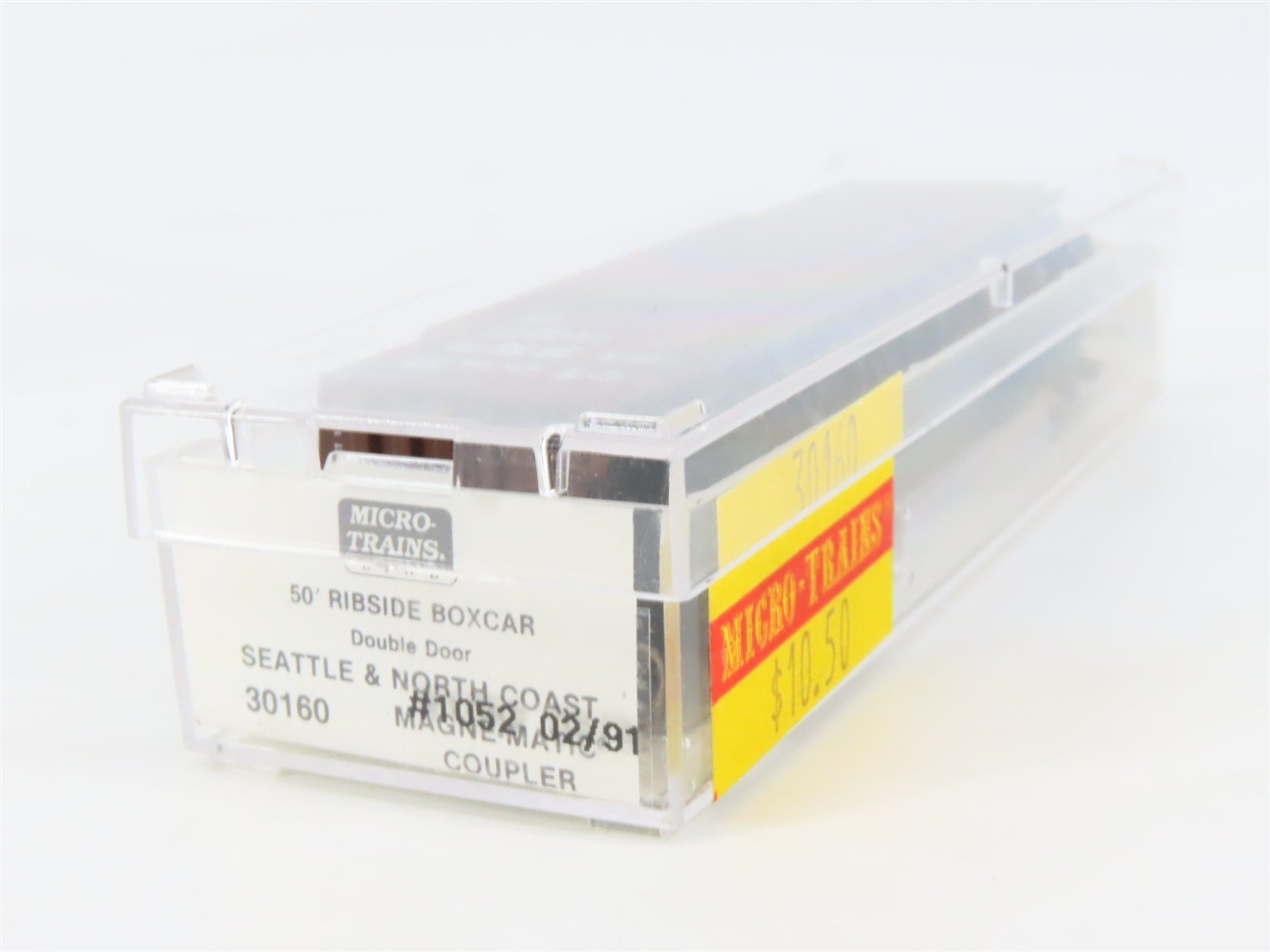 N Scale Micro-Trains MTL 30160 SNCT Seattle North Coast 50' Rib Side Boxcar 1052