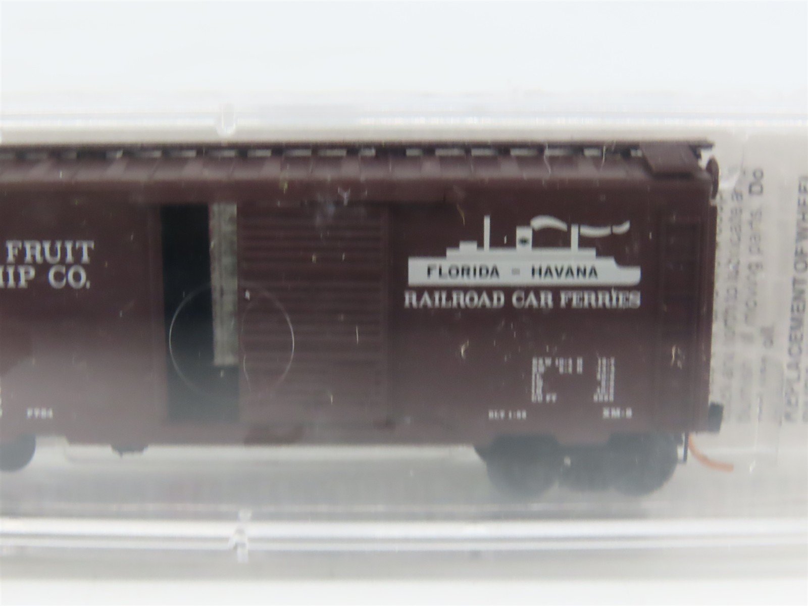 N Scale Micro-Trains MTL 20370 WIF West India Fruit & Steamship 40' Box Car #314