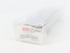 N Scale Micro-Trains MTL 20370 WIF West India Fruit & Steamship 40' Box Car #314