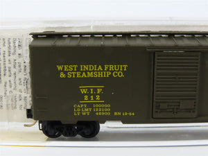 N Scale Micro-Trains MTL 20450 WIF West India Fruit & Steamship 40' Box Car #212