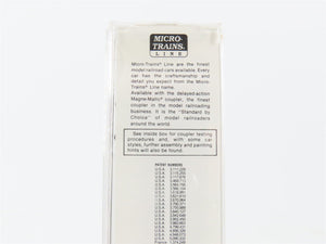 N Scale Micro-Trains MTL 20450 WIF West India Fruit & Steamship 40' Box Car #212