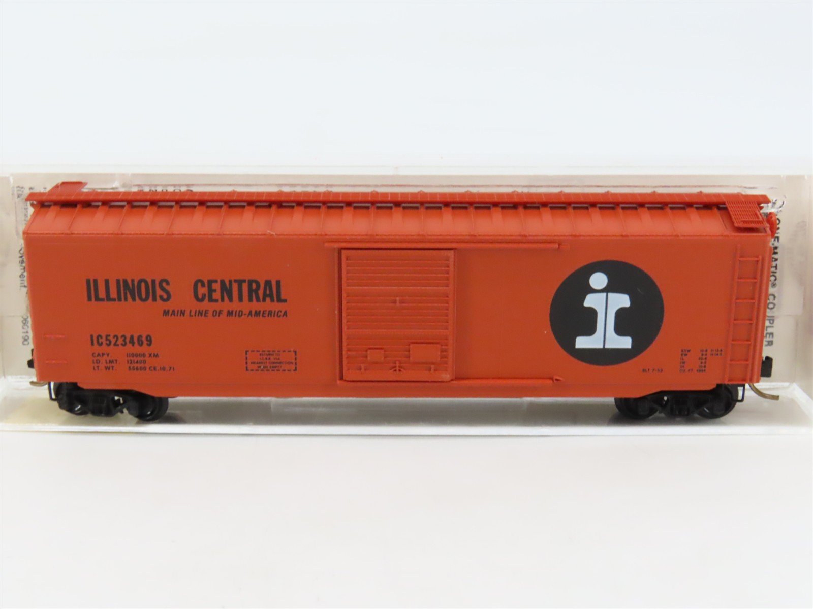 N Scale Micro-Trains MTL 31030 IC Illinois Central 50' Box Car #523469