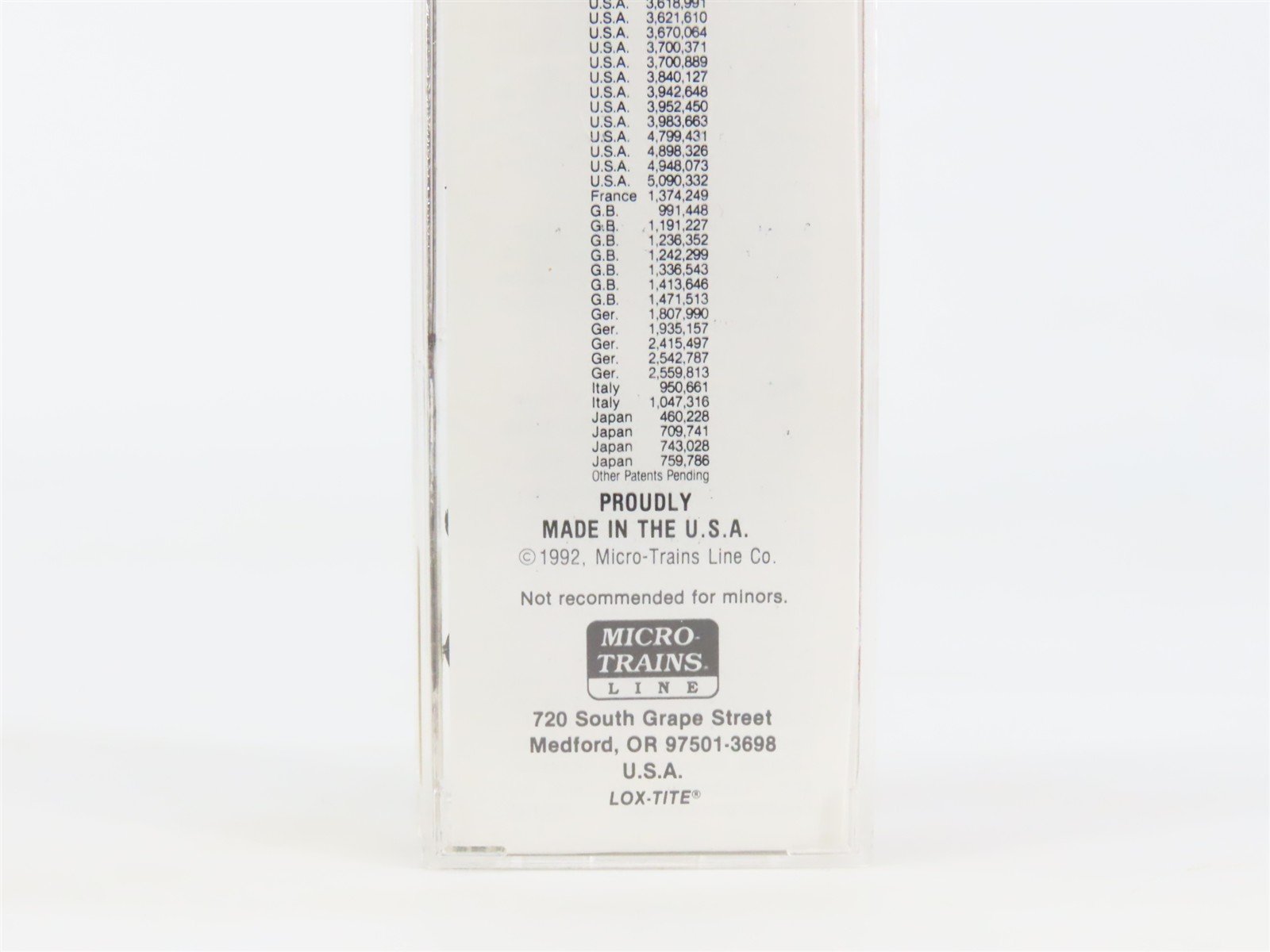 N Scale Micro-Trains MTL 31030 IC Illinois Central 50' Box Car #523469