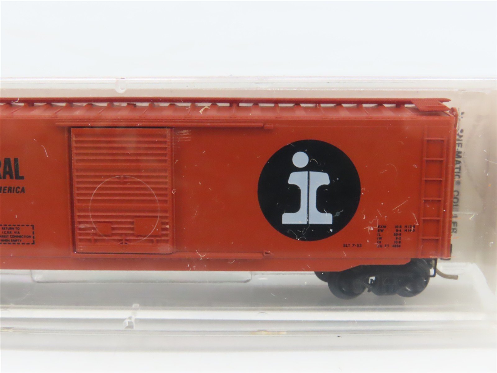 N Scale Micro-Trains MTL 31030 IC Illinois Central 50' Box Car #523469
